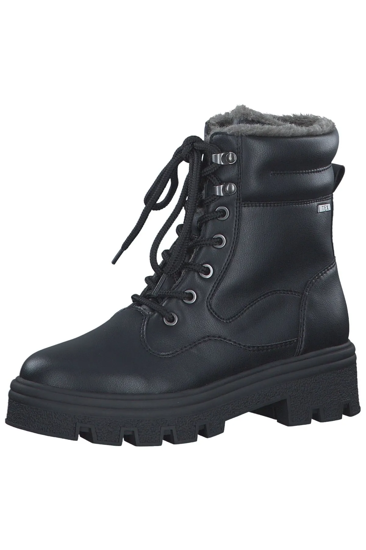 s.Oliver  Stiefelette - Schwarz - Blockabsatz