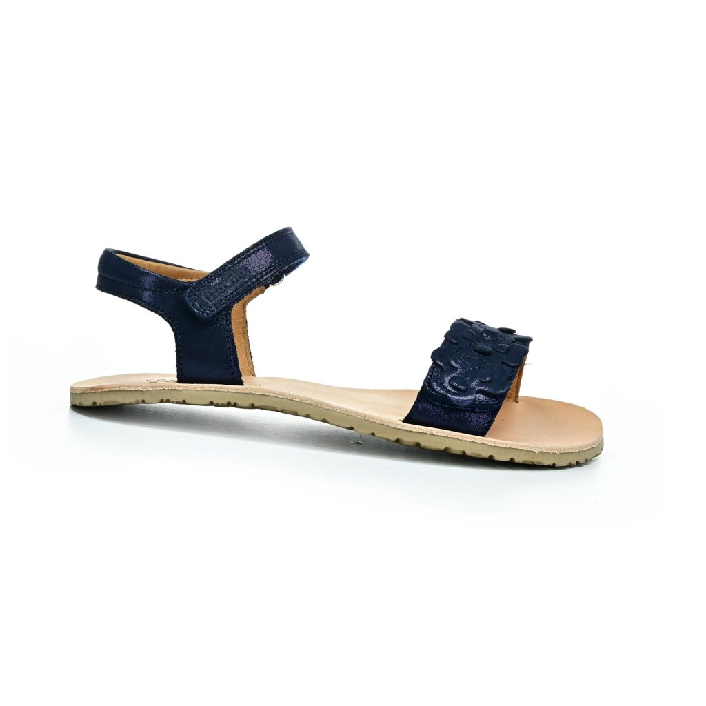 Froddo G3150265-7 Flexy Flowers Blue  Barfußsandalen