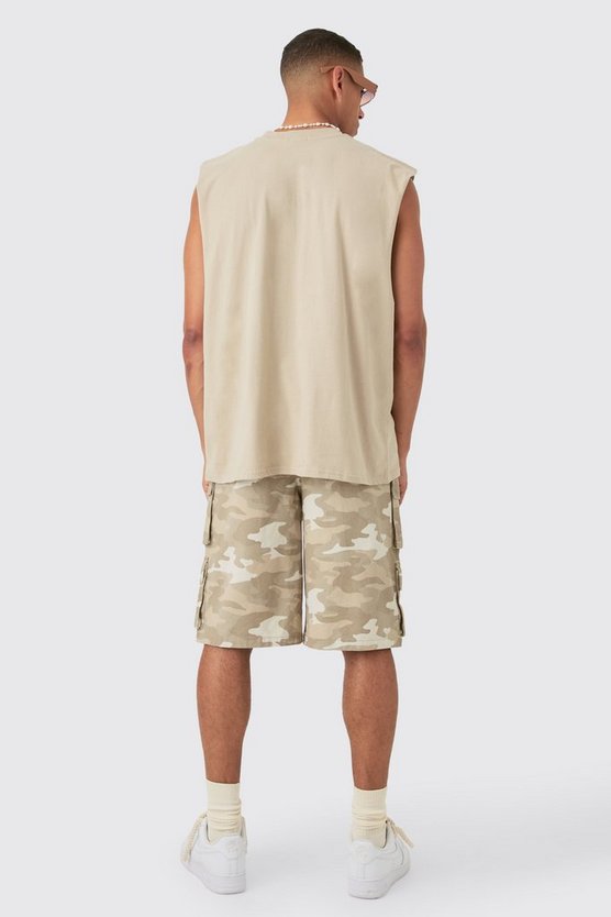 Tanktop mit tiefem Armausschnitt