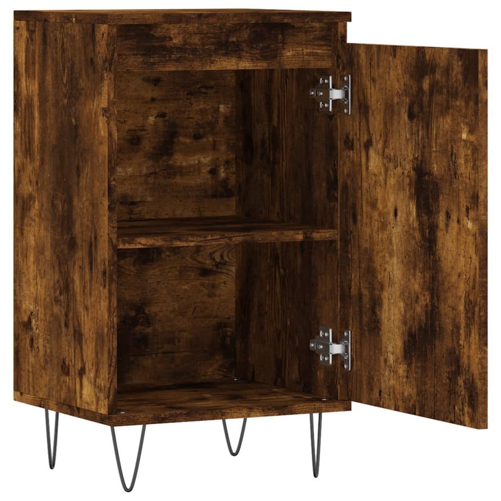 vidaXL Sideboard Sideboard Räuchereiche 40x35x70 cm Holzwerkstoff (1 St)