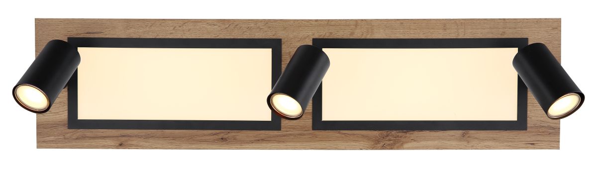 Globo LED Deckenleuchte Ulla 3-flg