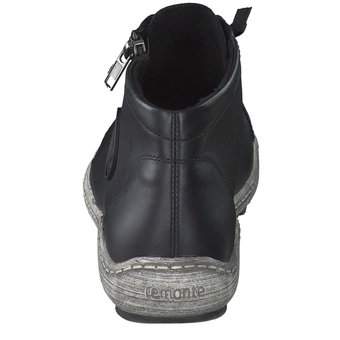 Remonte Ankle Schnürer in schwarz
