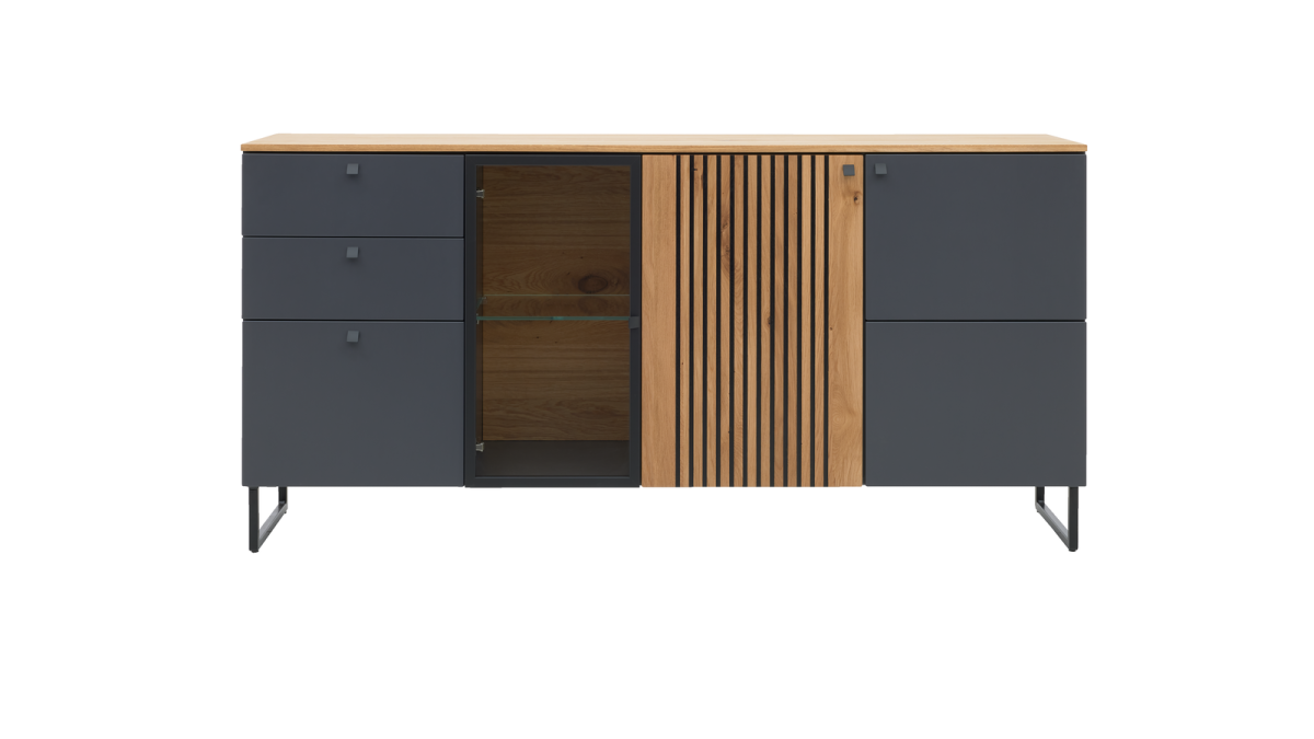 Interliving Sideboard Quarzgrau