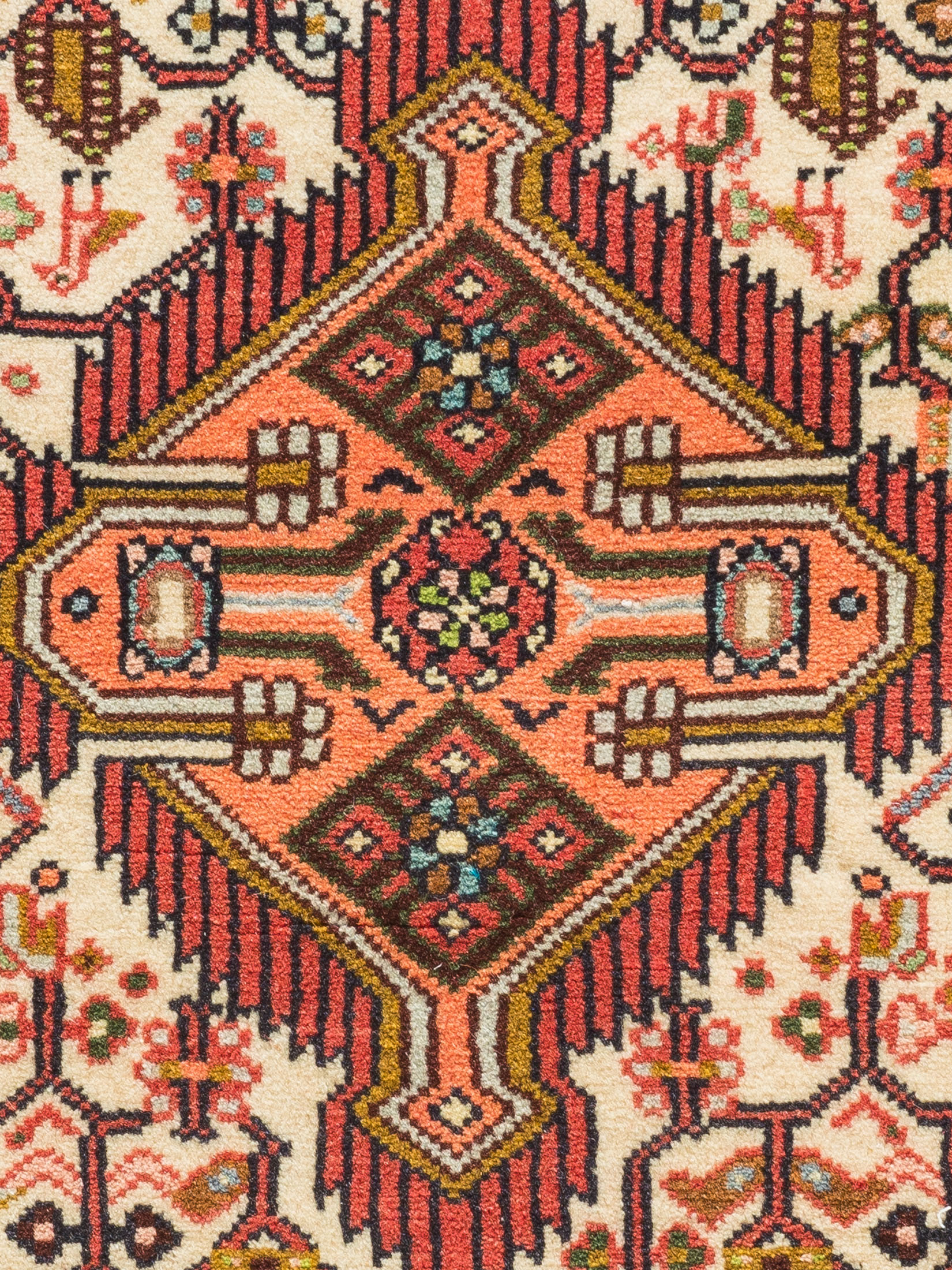 Tadjabad Hamadan ca. 84 x 117 cm, Unikat / Einzelstück