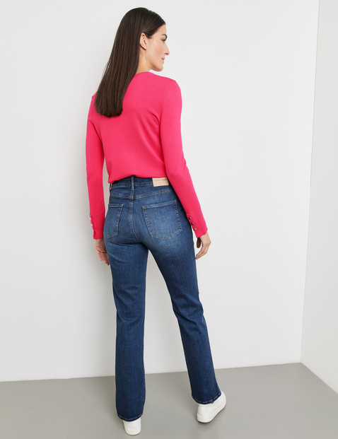 5-Pocket Jeans mit geradem Bein