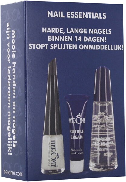 Herôme Nail Essentials Set für spaltende und schwache Nägel Nagelpflegeset