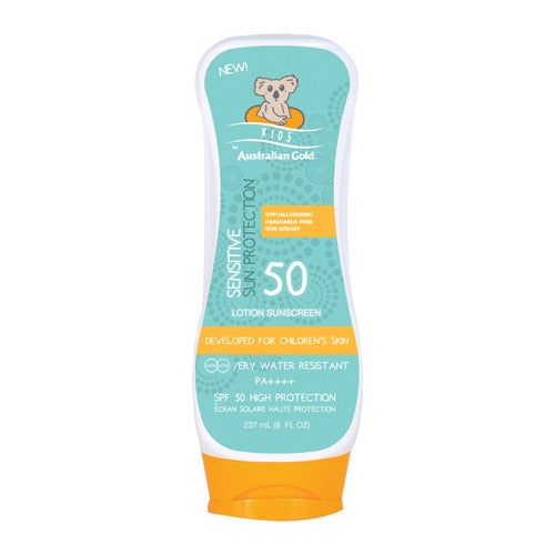 Protetor solar infantil Australian Gold Sensitive FPS 50 237 ml