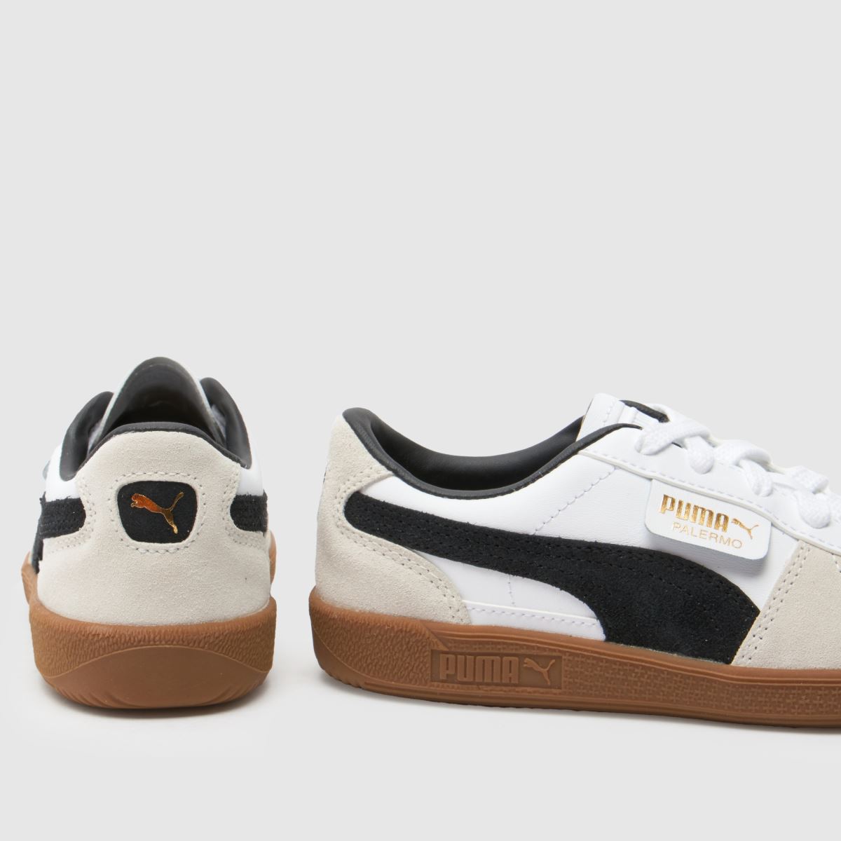 PUMA fehér multifunkciós Palermo Junior edzőcipők