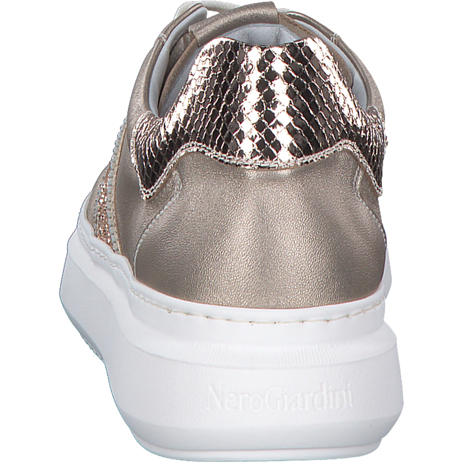 NeroGiardini E409918D, Schnürschuhe, Damen, Gold (Sirocco Gold)
