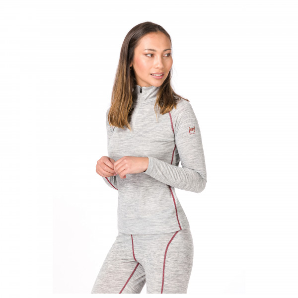super.natural - Women's Base 1/4 Zip 175 - Merinounterwäsche
