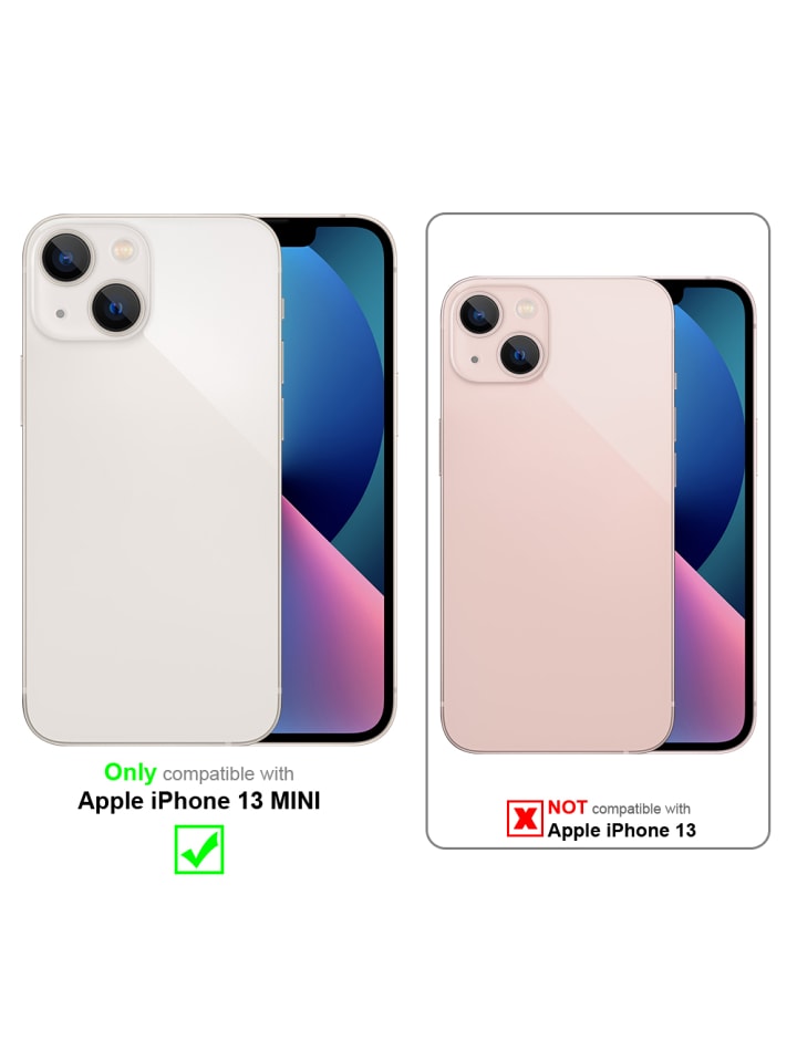 cadorabo Hülle für Apple iPhone 13 MINI Glitter in Transparent mit Glitter günstig kaufen onesize