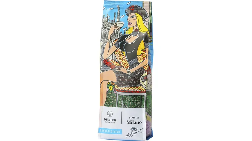DINZLER Bohnen Espresso Milano Sonderedition Mauro Bergonzoli 250 g