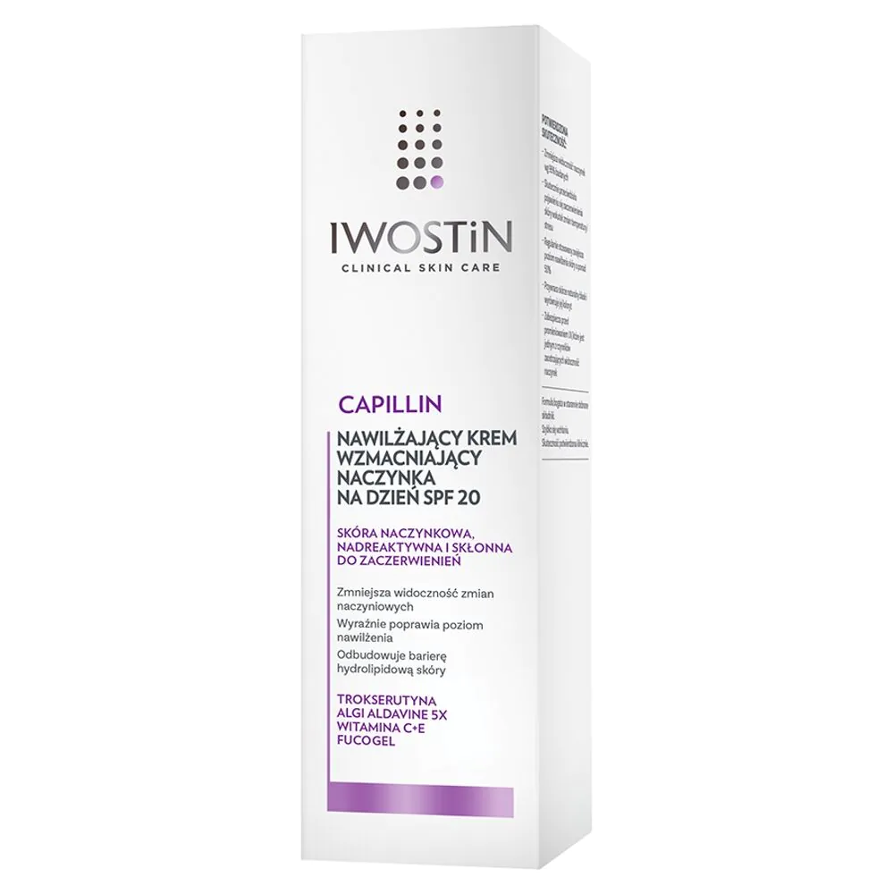 Iwostin Capillin krema za jačanje kapilara SPF 20, lagana konzistencija