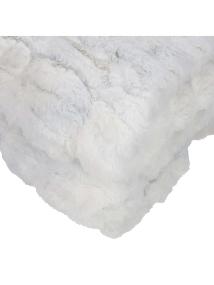 GMD Living Edle Wohndecke LUXURY in Farbe Silver (hellgrau) günstig kaufen 150 x 200 cm