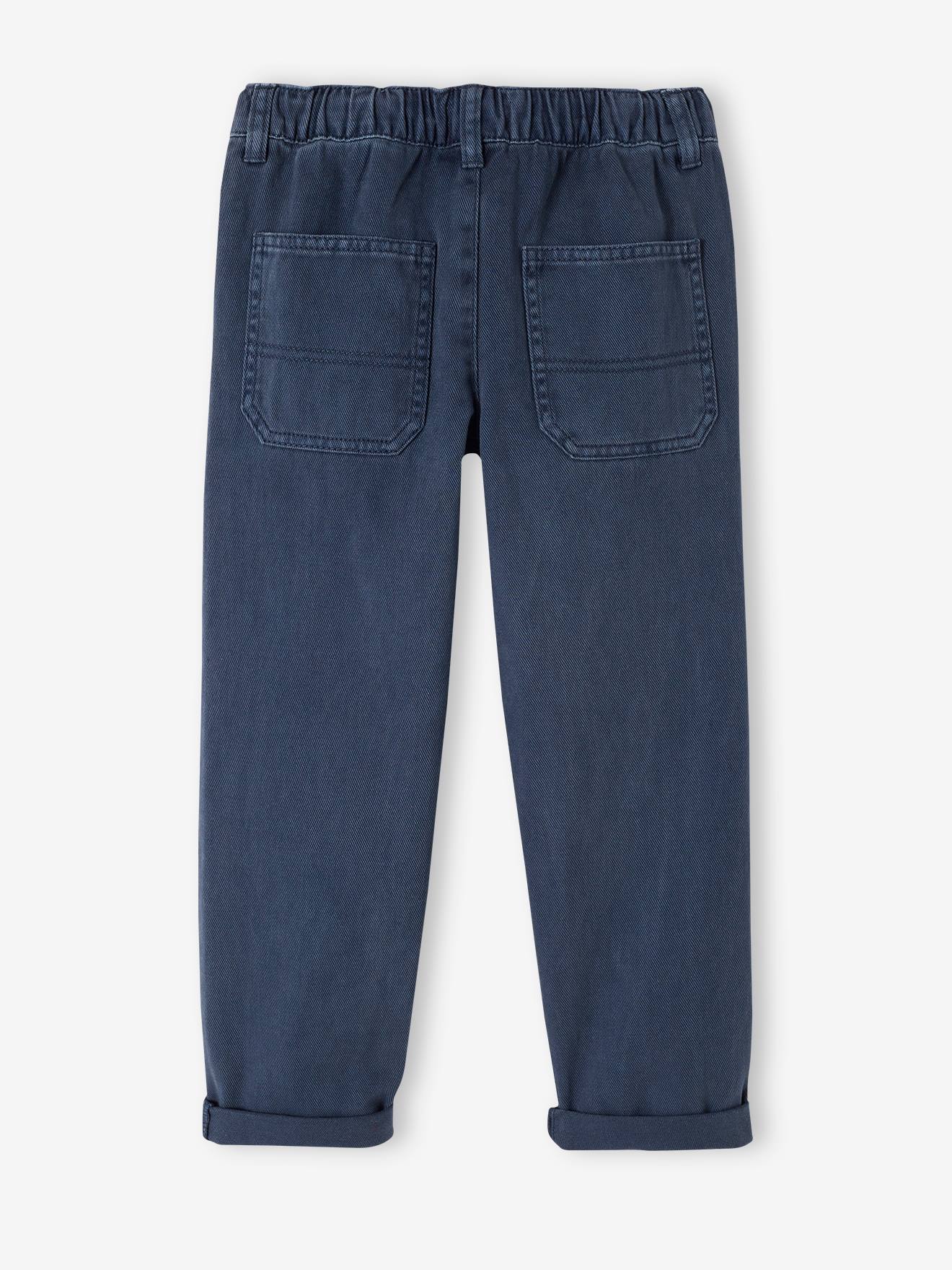 Vertbaudet Jungen Hose mit Schlupfbund Oeko-Tex - camelfarben