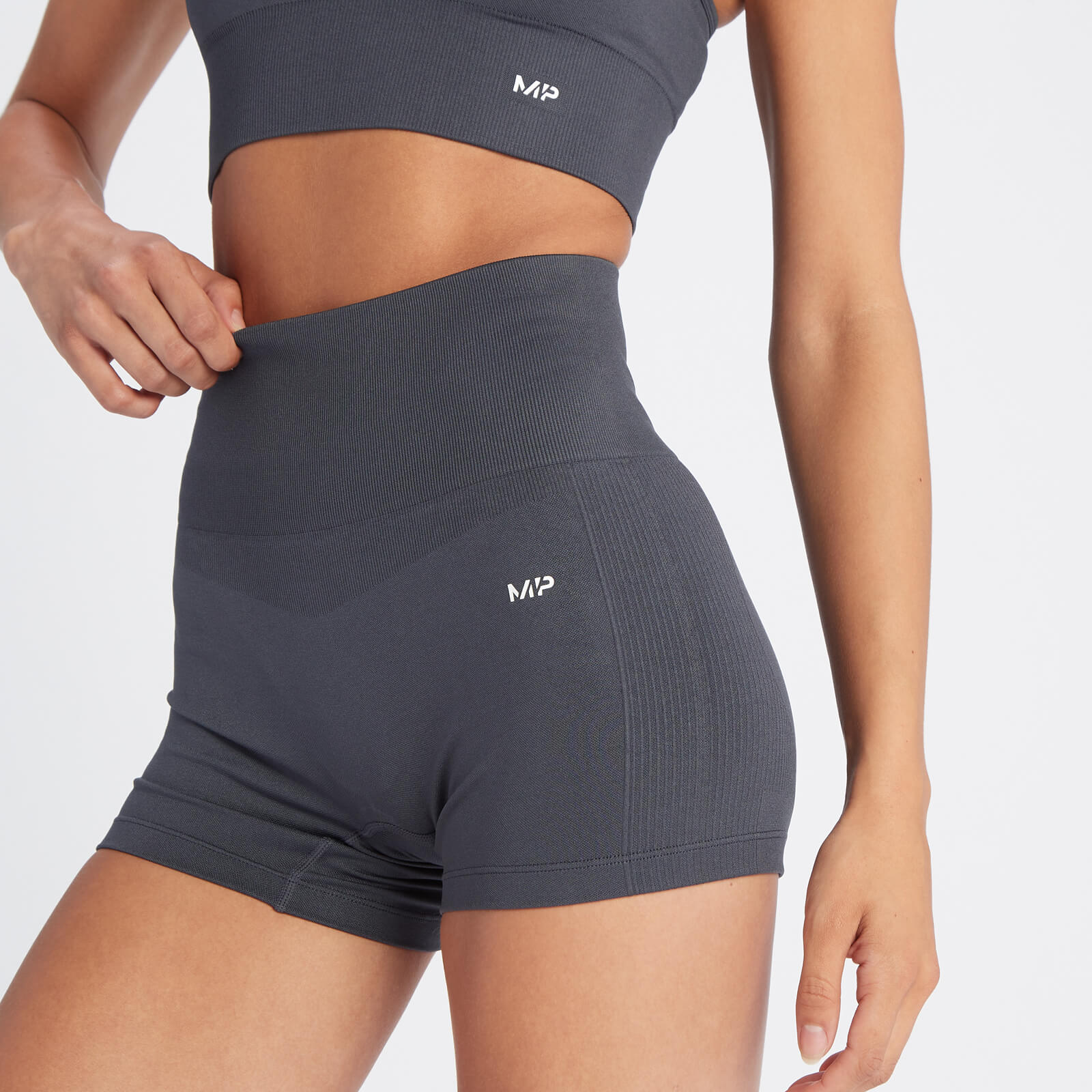 Short moulant sans coutures MP Shape pour femmes – Anthracite