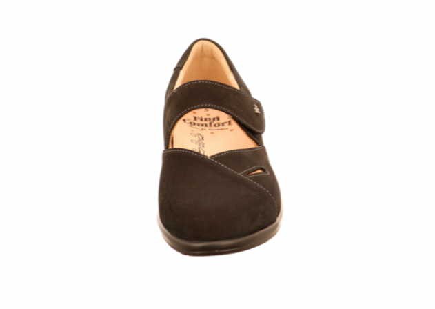 FINN COMFORT Komfort Slipper schwarz Aquila