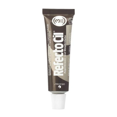 RefectoCil barva za trepalnice in obrvi 3 naravno rjava 15 ml
