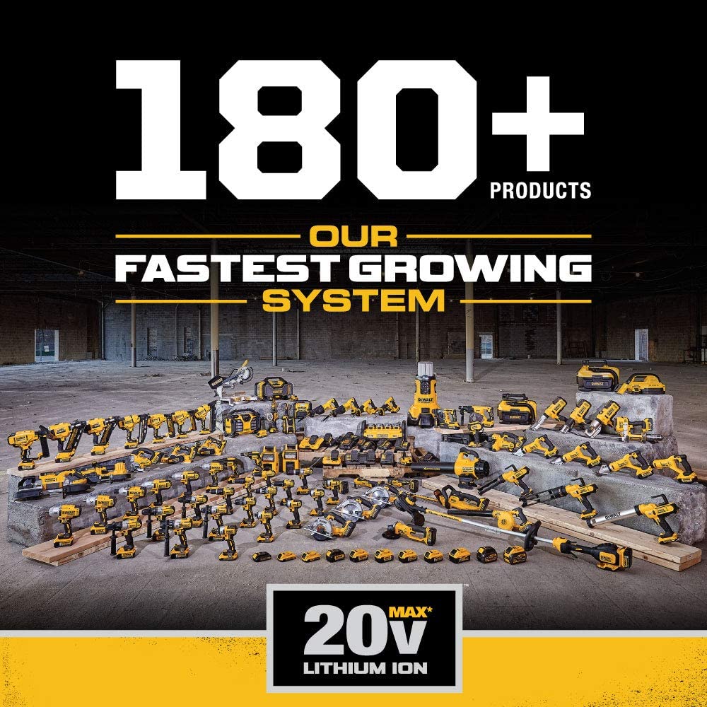 DEWALT 20V MAX DRILL/DRIVER, 3-SPEED, PREMIUM 4.0AH KIT (DCD980M2)