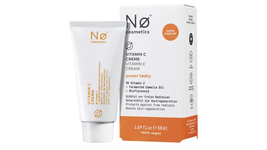 Nø Cosmetics power today Vitaminc C Creme 50 ml