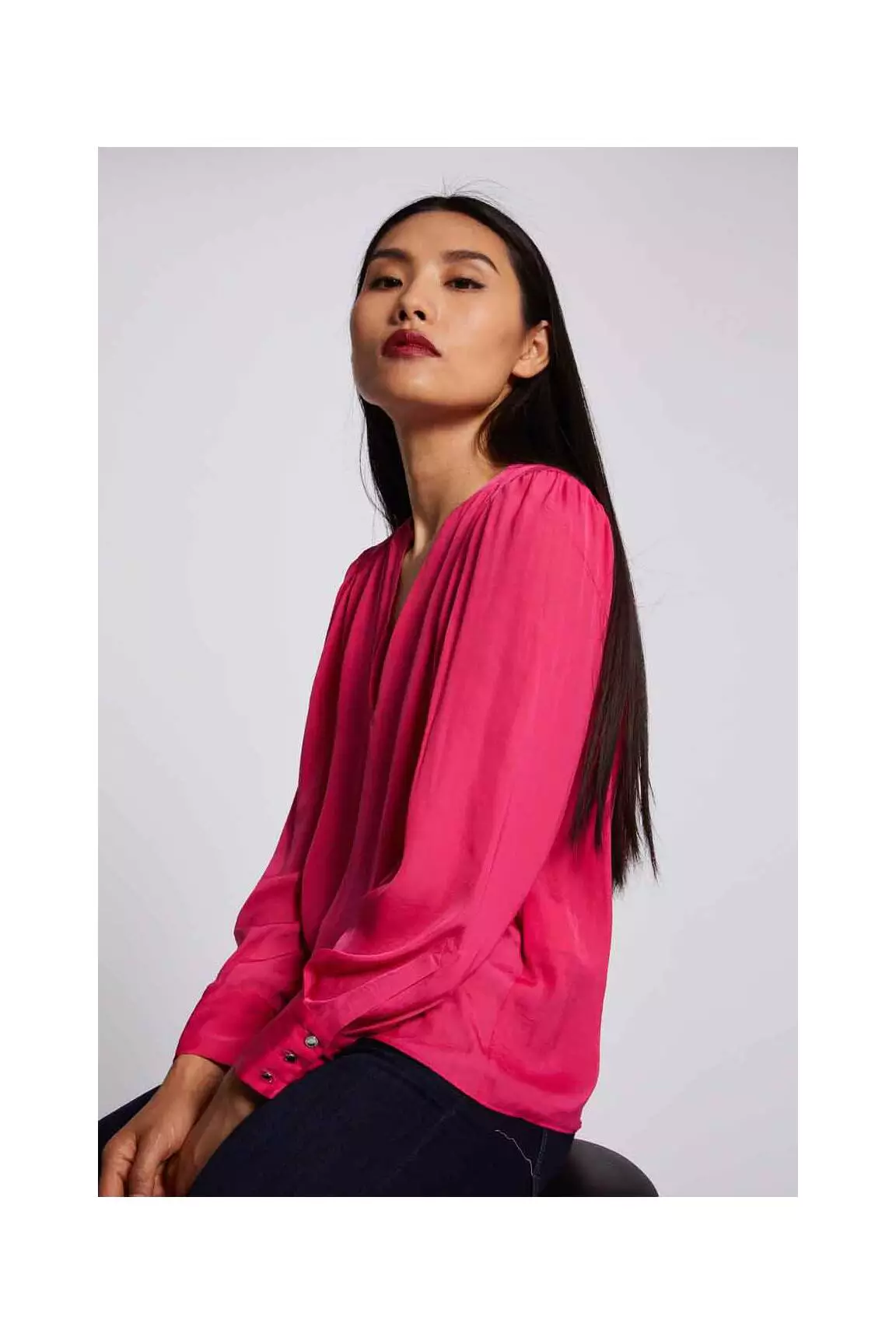 Morgan Blouses Femme couleur rose