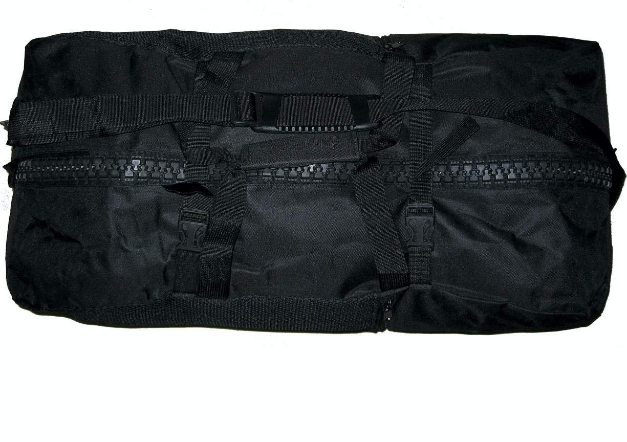 BAY-Sports Sporttasche Martial Arts Fight Trainingstasche Sport groß Rucksack Jumbo schwarz Kampfsport Kickboxen Karate MMA Thaiboxen (2 in 1, Kombi Rucksacktasche), Muay Thai, Fighting Wear, Krav Maga, Taekwondo
