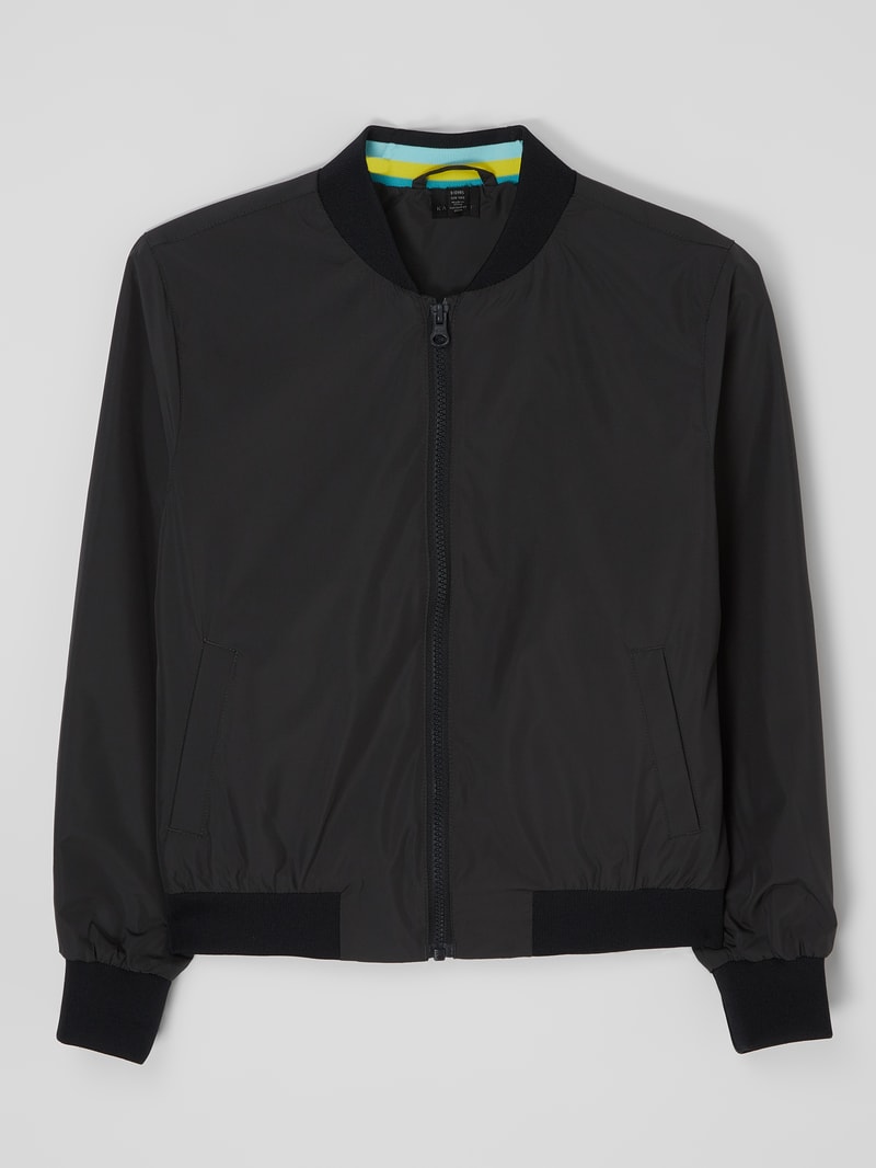 Blouson mit Stehkragen Modell 'Jayce' in graphit