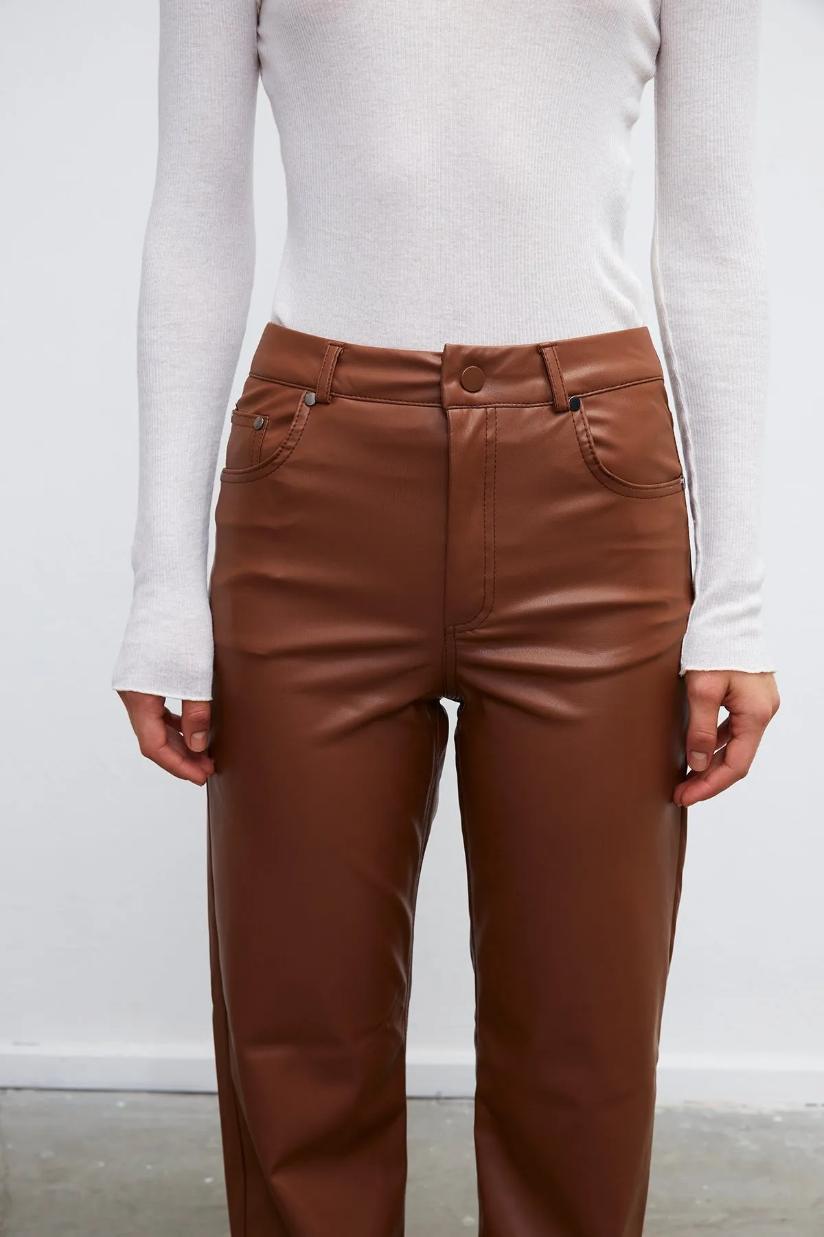 VATKALI  Lederhose Braun