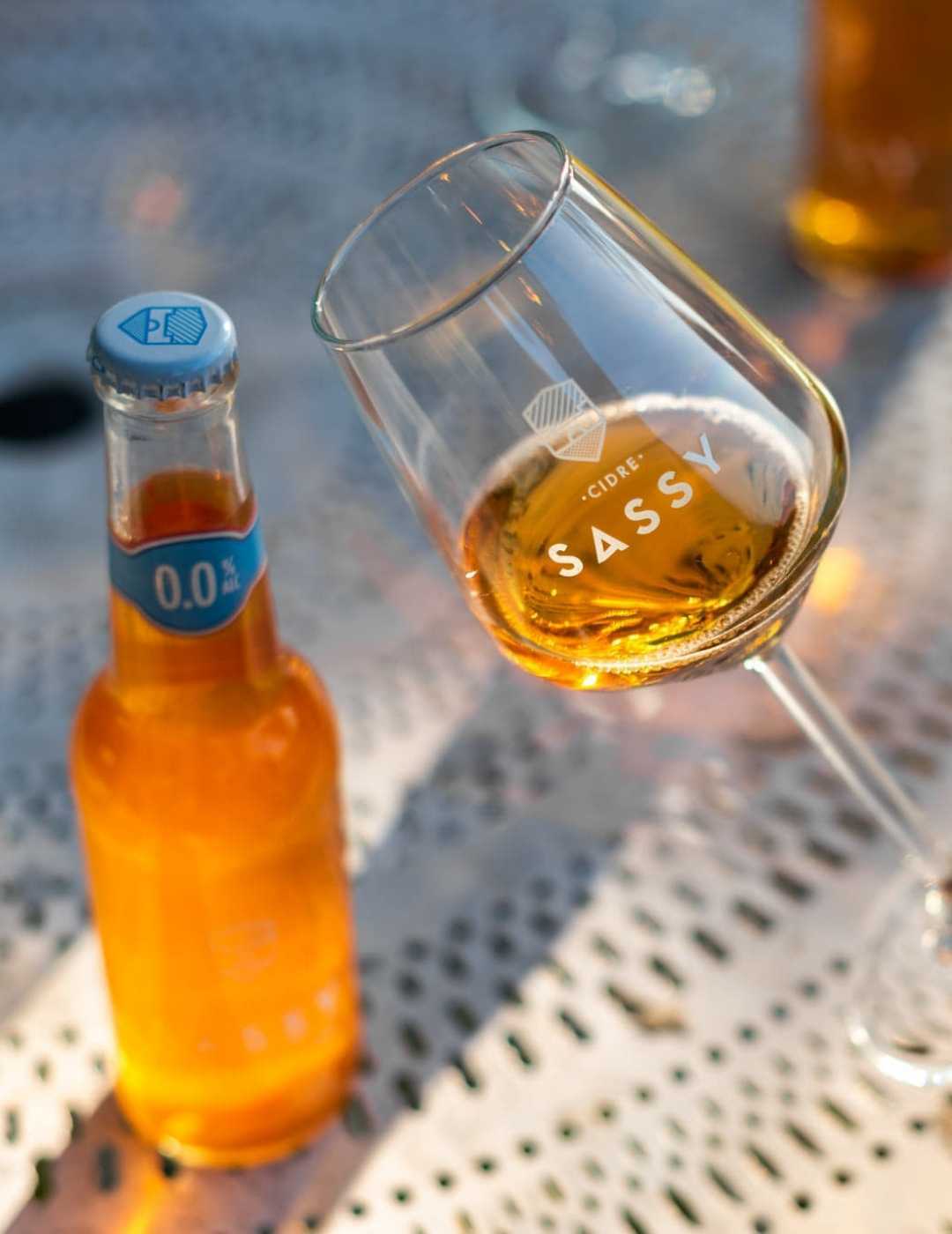 Maison Sassy : Cidre bio sans alcool - Gueule de joie 0° |  27.5 cl