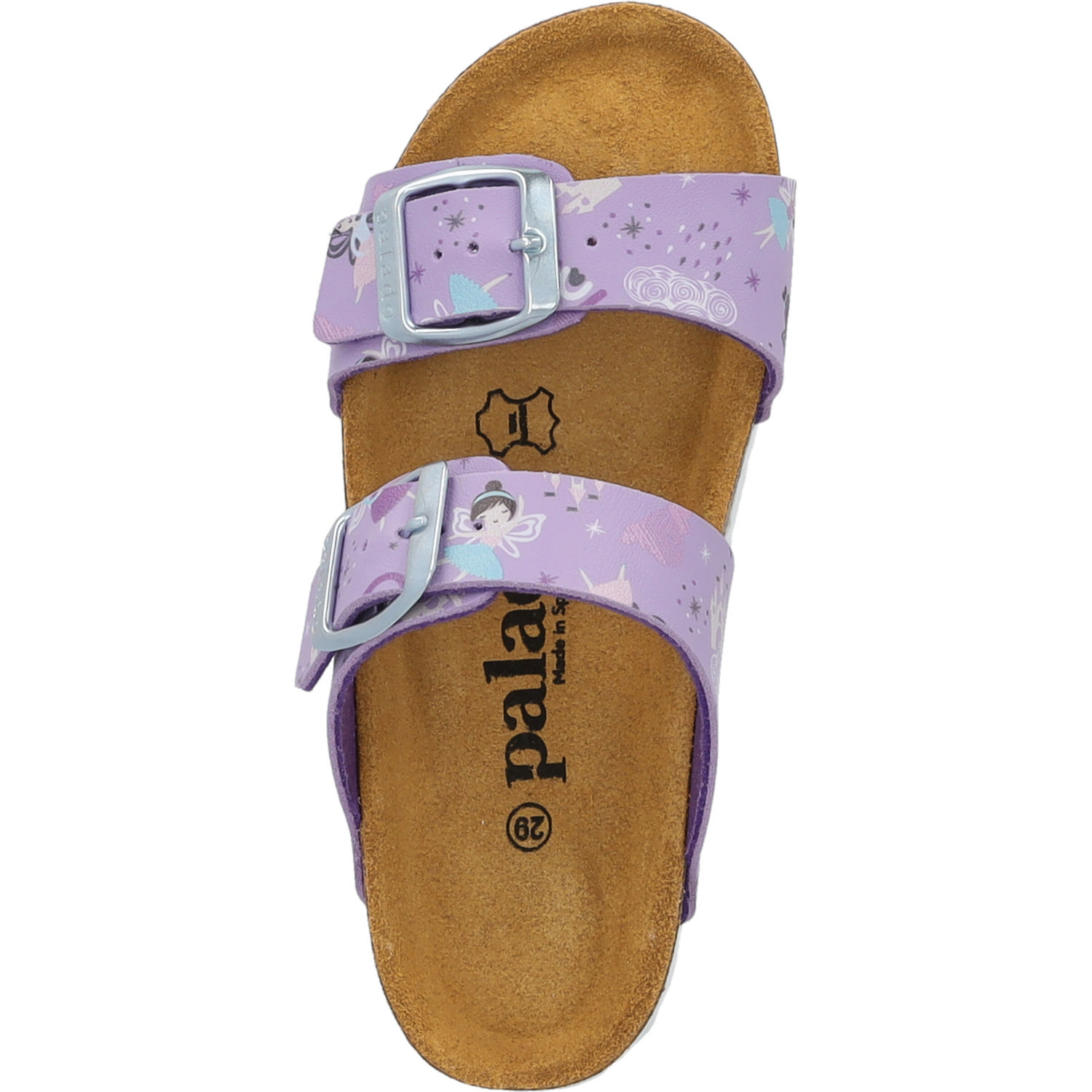 Palado Kids Samos G Print, Pantoletten, Kinder, Lila Fairy