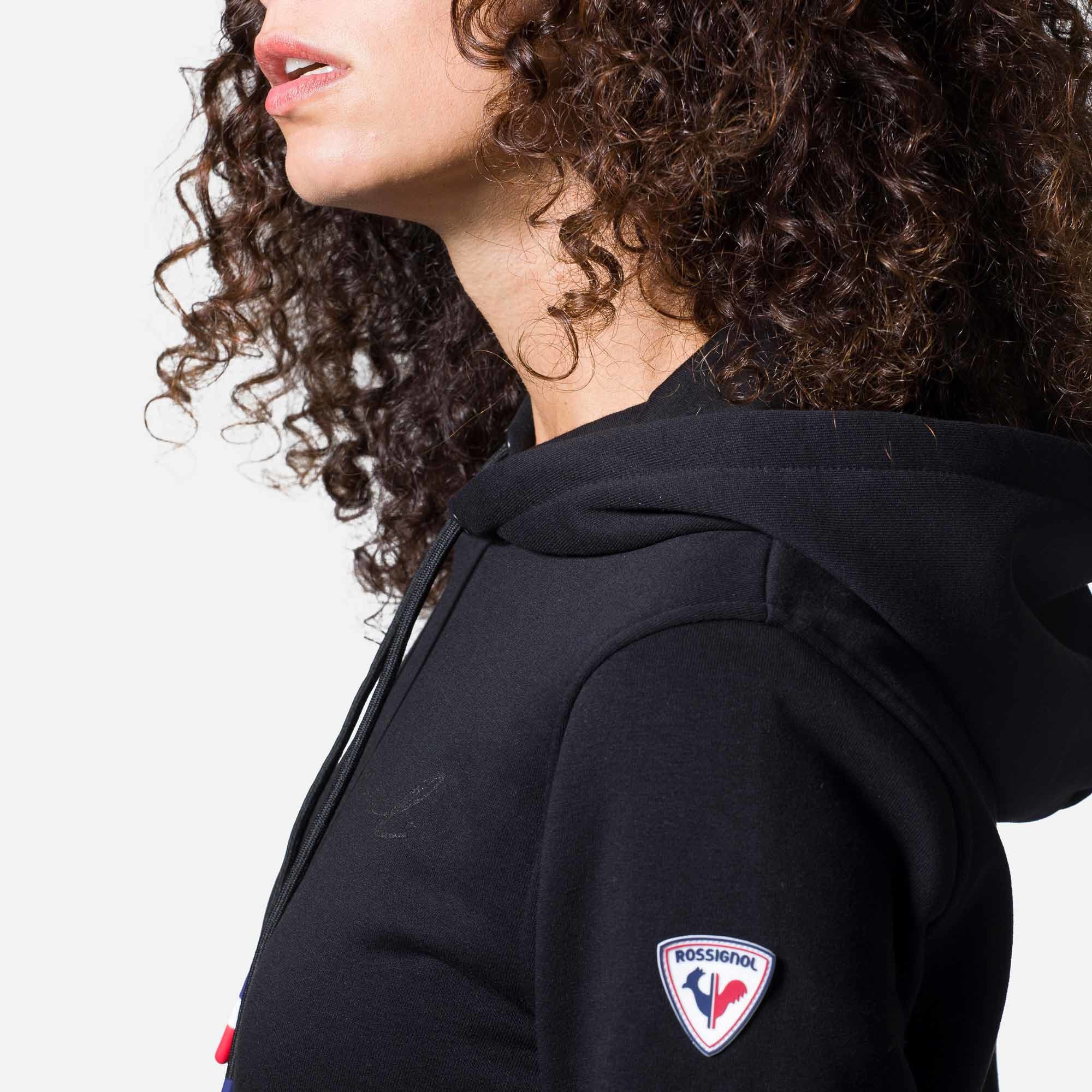 Sweat en coton à capuche Logo Femme