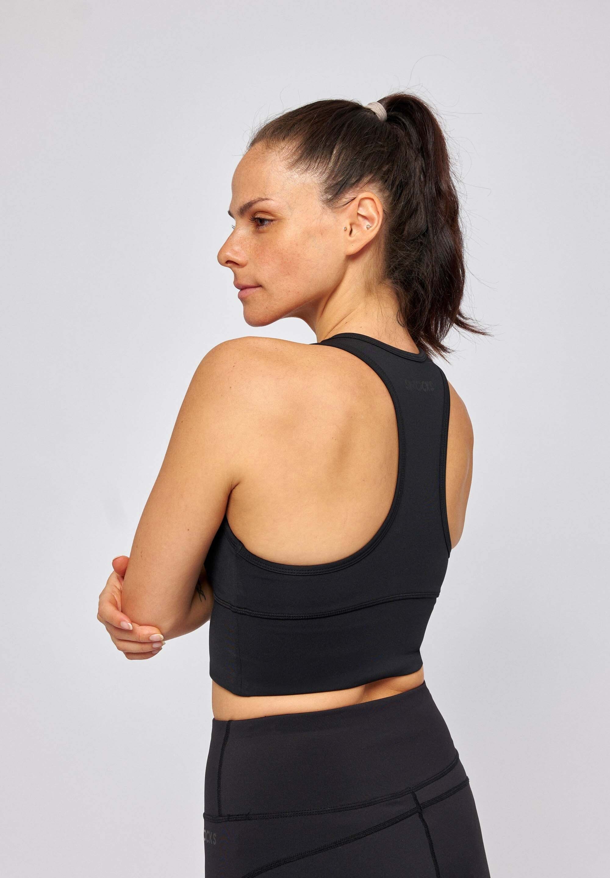 SNOCKS Sporttop Sport Tank Top, cropped (1-tlg) bequem mit Racerback, eng anliegend