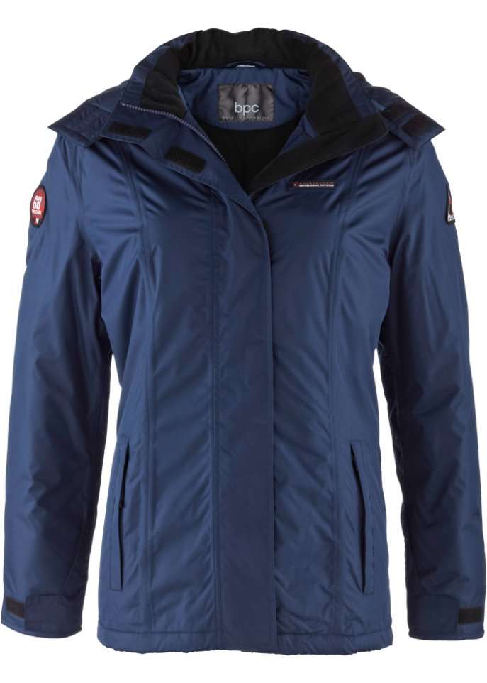 Jacke mit abnehmbarer Kapuze