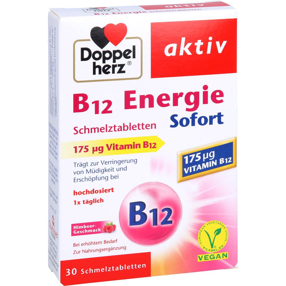 B12 Energie Sofort Schmelztabletten