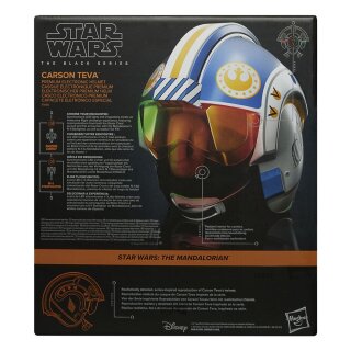 Star Wars: The Mandalorian Black Series Elektronischer Helm - Carson Teva