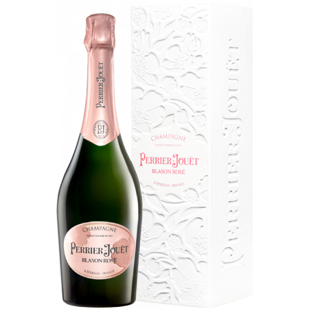 CHAMPAGNE PERRIER JOUËT - BLASON ROSÉ - EN ETUI ECO-BOX