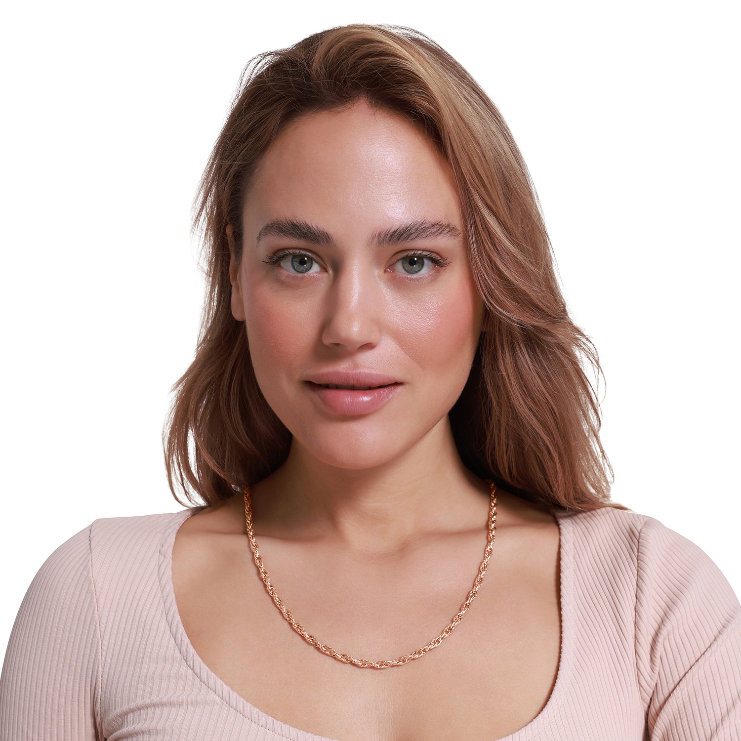 Collier Heideman Deja en or rose