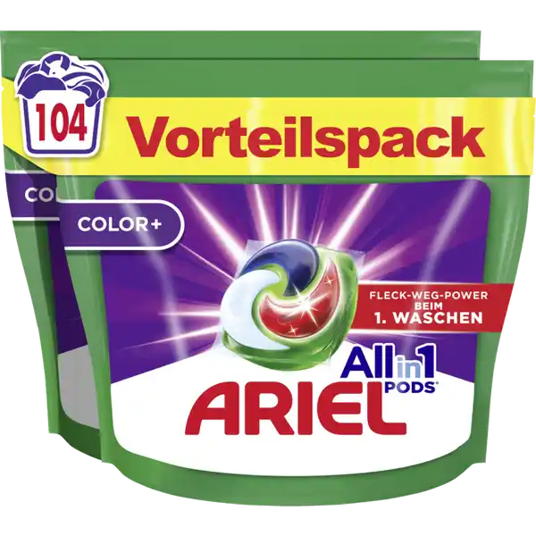 Color+ All-in-1 Pods Colorwaschmittel 104WL