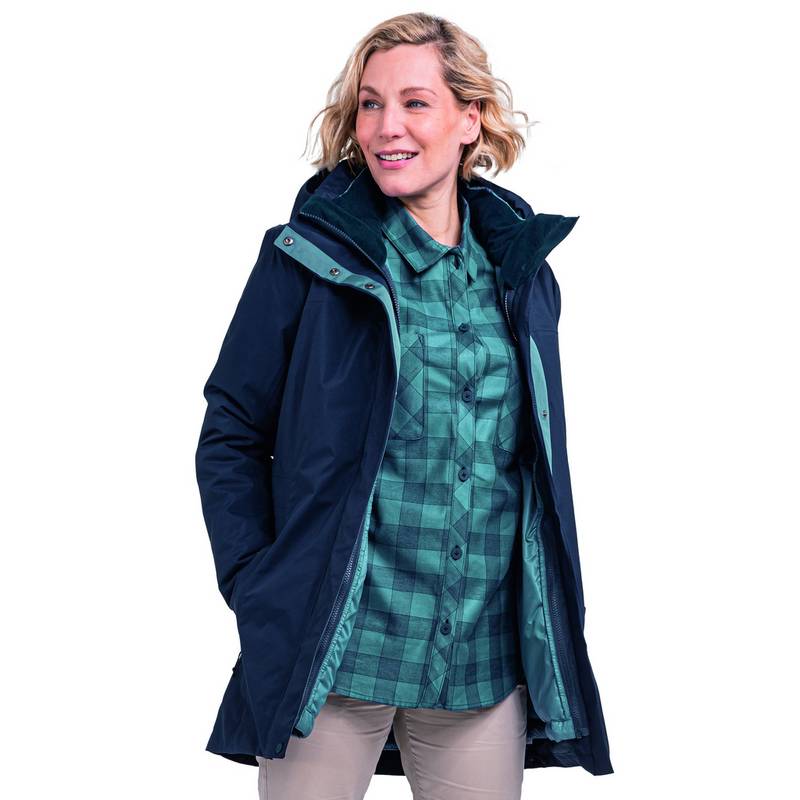 Schöffel 3in1 Parka Barth L Doppeljacke Damen