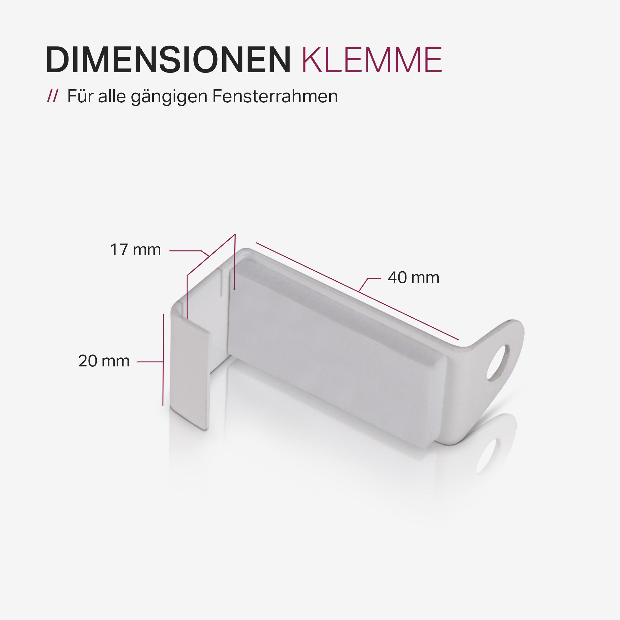 Spannvitrage Spannstange Twist, Bestlivings, Ø 9 mm, ausziehbar, geklemmt, gespannt, ohne Bohren, ohne Schrauben, ohne Kleben, Metall, Spannvitrage, Gardinenstange - Metall - (40-60 cm - Weiß) zum Spannen, Klemmstange Ausziehbar, Vitragestange ohne B