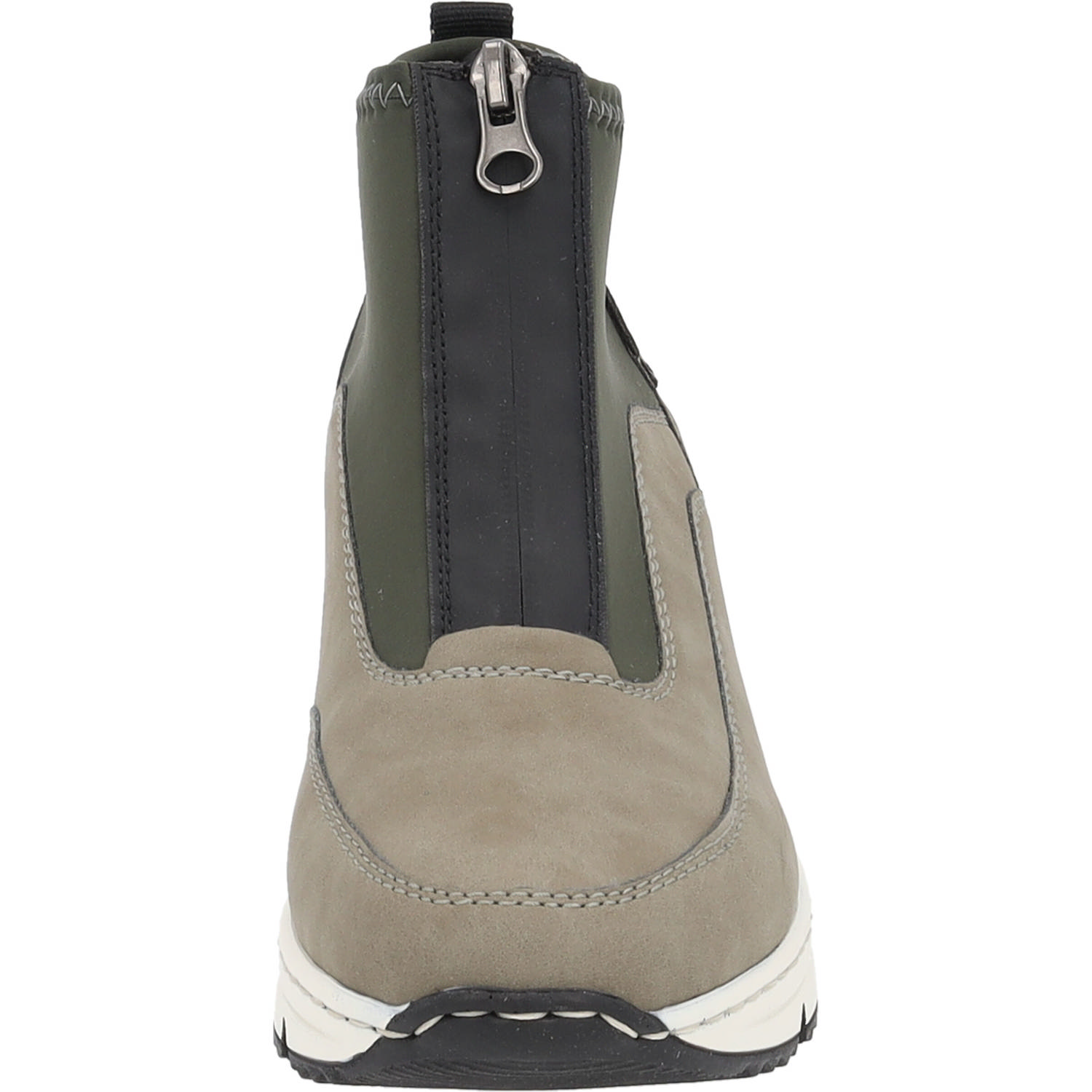 Rieker N6352, Stiefeletten, Damen, Grün (pesto/schwarz)