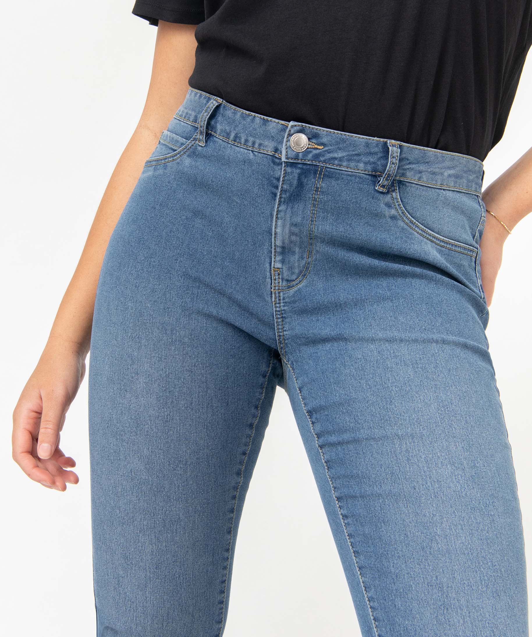 Jean femme coupe Slim stone | GEMO