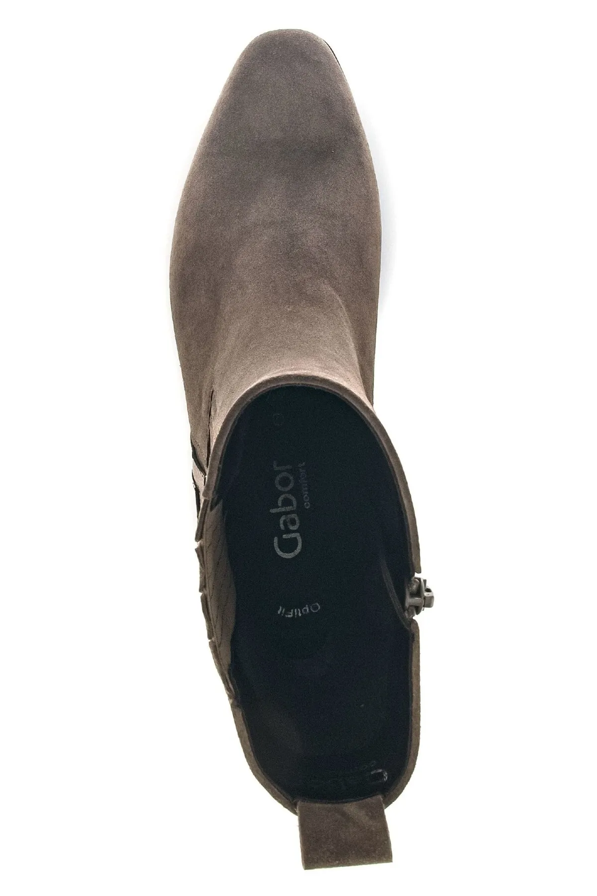 GABOR  Stiefelette - Braun - Blockabsatz