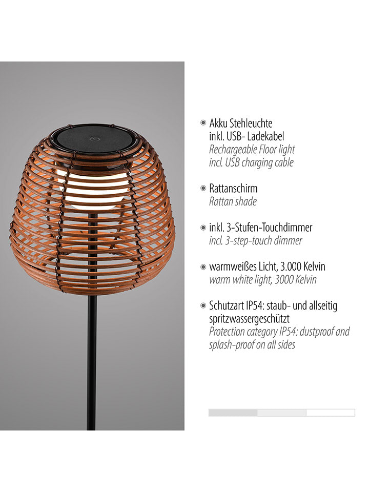 Just Light LED-Standleuchte 