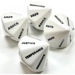 White D14 Virtues & 7 Sins (black)