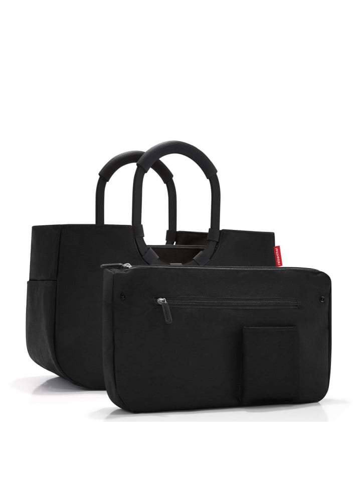 Reisenthel loopshopper M / Shopper 40 cm (frame raffia black) in frame black/black günstig kaufen onesize