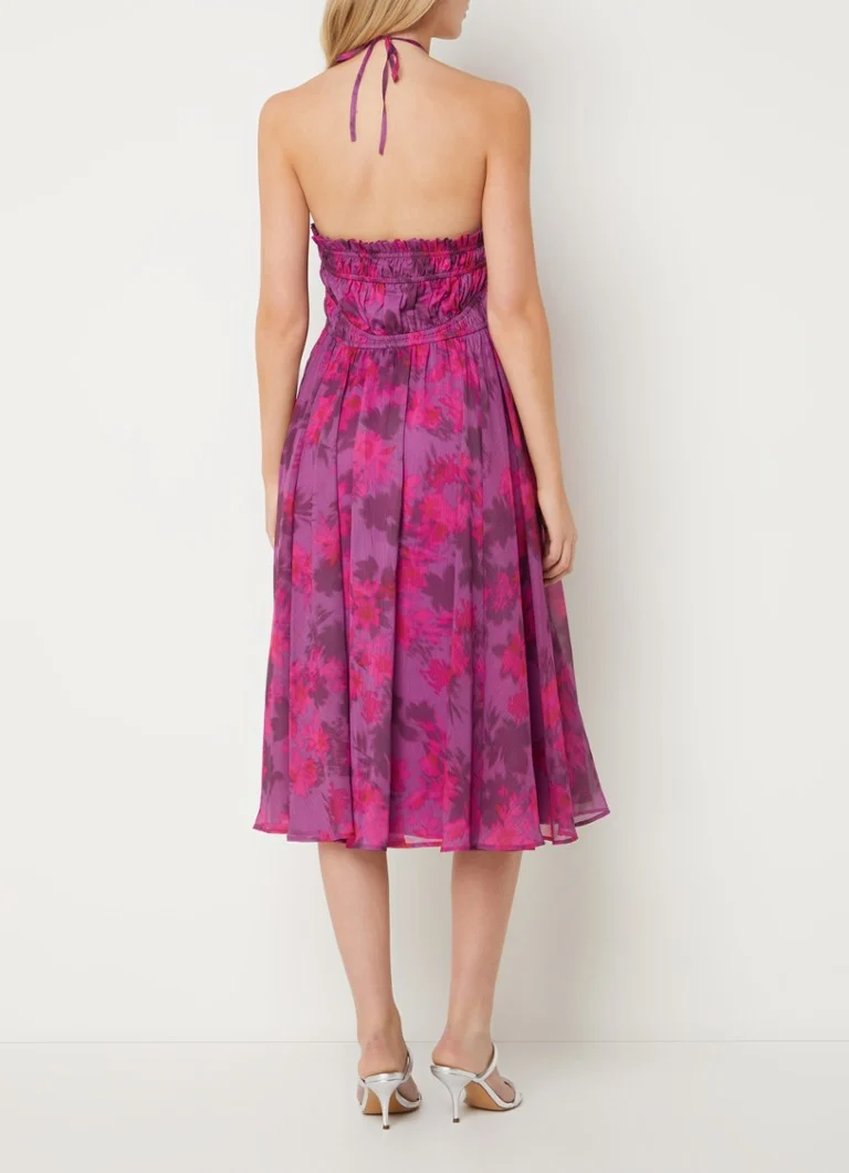 Vestido midi Arla Hallie con estampado floral de French Connection