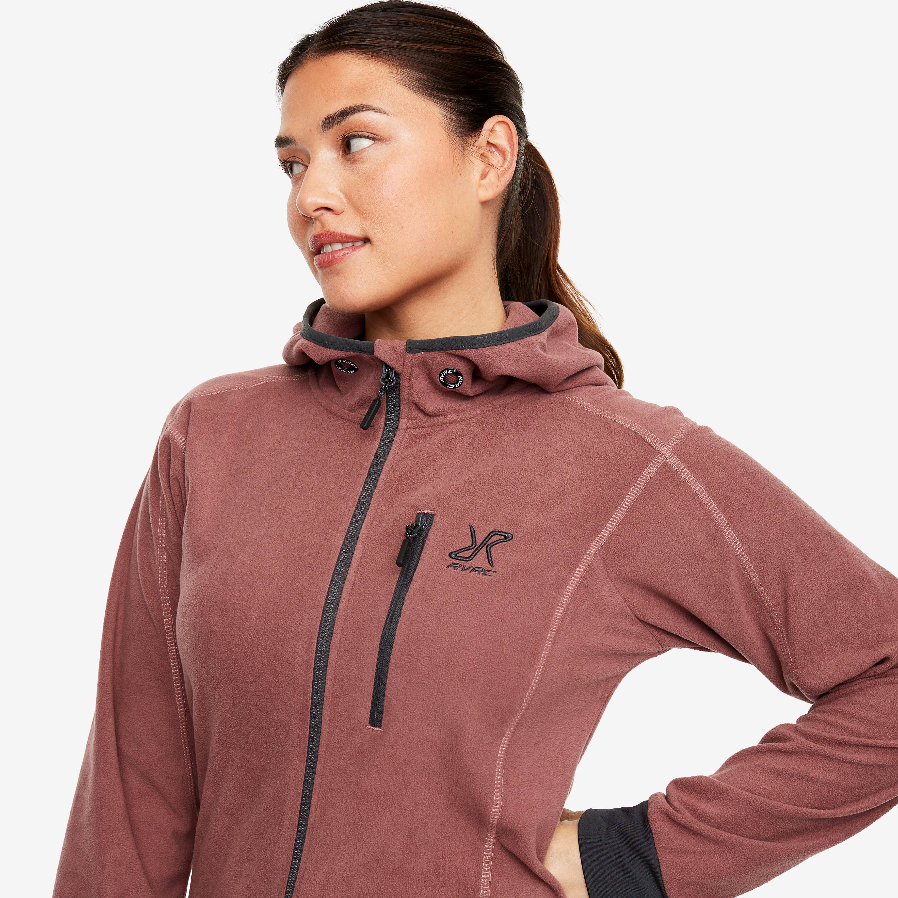 Trekker Hoodie Femme Vintage Rose
