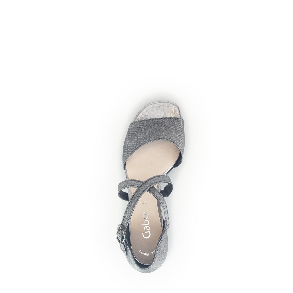 Gabor fashion Riemchensandale grau
