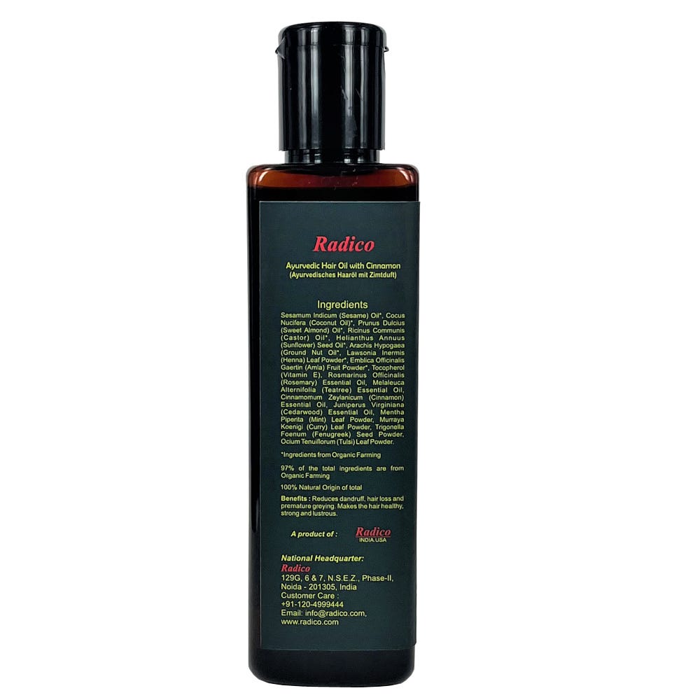 Radico Ajurvedisches Haaröl Zimt 200 ml